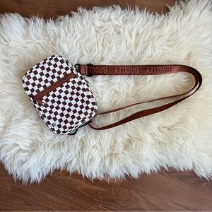 Brixley Brown Checkered Crossbody Sling | NWOT